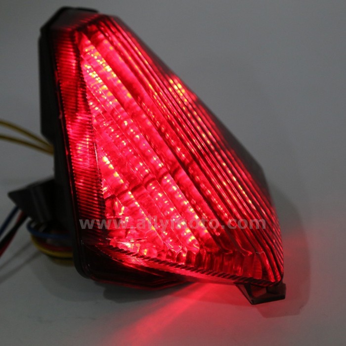 6 Moto Led Tail Light Brake Yamaha Yzf-R1 Yzf R1 2007-2008@3